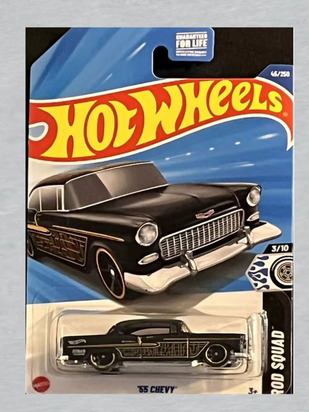 Hot Wheels '55 Chevy BLACK